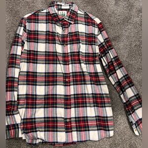 Kiel James Patrick Red and Blue Plaid Shirt